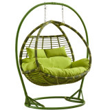 2017 New Double Swing Swing Rattan Furniture Rattan Basket Garden Furniture (D156)