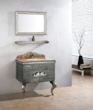 Antique Style Stainless Steel Bathroom Cabinet Vanity