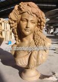 Natural Marble Bust for Home and Garden (SK-1256)