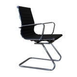 Visitor / Office Chair with Chrome Steel Frame and High Density Foam Inside (60037)