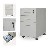Office Mobile 3 Drawer File Cabinet