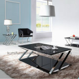 Home Furniture Special Dsigns Tempered Glass Tea Table