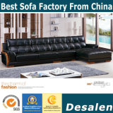 Factory Price Wholesale Button Leather Sofa for Home Furniture (8057)