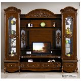 Home Living Room Wood Entertainment TV Table
