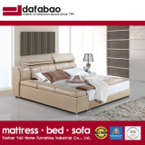 Modern Design with Light Leather Bed for Livingroom Furniture Fb3073