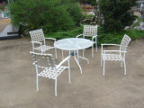 Lounge Dining Table and Chair Garden Outdoor Furniture (FS-4001+FS-5007)