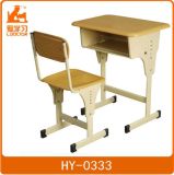 Nursery School Desk with Attached Plastic Chair