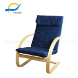 Tai Xin Furniture 100% Cotton Fabric Wooden Chair