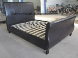 PU Platform King Bed Bedroom Furniture (OL17166)