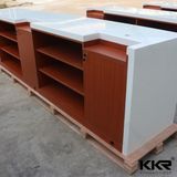 Stone Desk Modern Customized Solid Surface Reception Desk