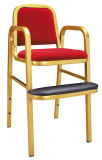 Durable Red Fabric Kids Dining Chair for Restaurant