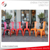 Hotel Event Hall Comfortable Red Color Series Wedding Iron Chair (TP-37)