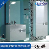Simple Wall Mounted Bathroom Cabinet PVC with Mirror