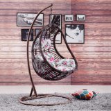 Modern Outdoor Rattan Swing Hanging Egg Basket Chair (D014B)