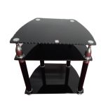 Hot Selling Morden Design LCD Glass TV Stand