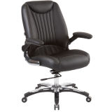 Medium Back Rotary Manager Leather Computer Office Adjustable Chair (FS-8504B)