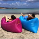Inflatable Hangout Lounger Portable Durable Creative Design Air Sleeping Bag for Beach Traveling Fishing BBQ