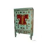 Chinese Painted Wedding Cabinet Lwa415