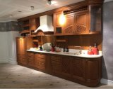 New Design Cherry Wood Kitchen Cabinet Pr-K4042