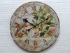 Beautiful Art Antique Decorative Metal Wall Clock