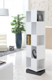 High Gloss Shelf Living Room Furniture Storage Cabinet (XWJ-007)