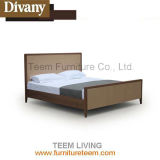 Bedroom Home Furniture New Design Wooden Double Bed