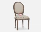 Round Back Louis Xv Style Round Cane Back Chair