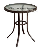 Outdoor / Garden / Patio/ Rattan& Aluminum Table HS6060et