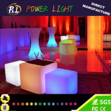 Light up Bar Furniture Plastic Chair Glowing LED Cube