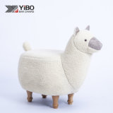 Factory OEM Animal Pet Shape Elephant Panda Rabbit Sheep Ottoman Stool Living Room Furniture Shoe Storage