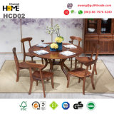 Wooden Oak Furniture Dinning Table and Chair (HCD02)