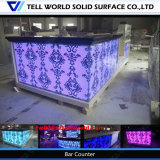 LED Corian Commercial Bar Counter