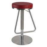 Stainless Steel High Chair Vintage Bar Stool