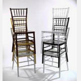 Outdoor High Quality Hotel Stackable Solid Wood Chiavari Wedding Chair