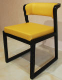 PU Leather Wooden Frame Dining Room Chairs for Restaurant Furniture