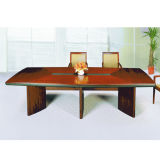 Walnut Veneer Solid Wood Conference Table (MT-8006)