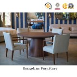 Custom Hotel Wood Restaurant Armrest Chairs Coffee Shop Dining Armchair (HD1105)