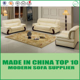 Modern Beige Color Best Quality Office Leather Sofa 1+2+3
