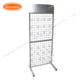 Arc Header Light Duty Grocery Store Hanging Mesh Wire Rack Shelving