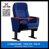 Church Auditorium Chair with Plastic Armrest and Tablet Aw1541