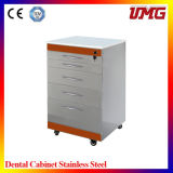 Dental Stainless Steel Mobile Cabinet Unit