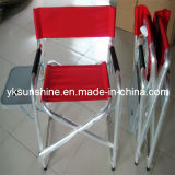 Metal Director Folding Chair with Side Table (XY-144B2)