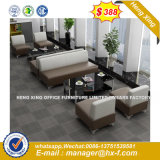 Classic Design Wooden Waiting Office Leather Sofa (HX-8N1501)