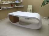 Acrylic Solid Surface Executive Office Desk Goggle Office Desk