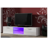 Modern High Gloss Matt LED Light TV Cabinet Unit Stand