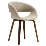Wooden Fabric Upholstery Dining Chair (W13870-9)