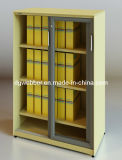 Sliding Door Cabinet with Glass Door (SV-SLG1357)