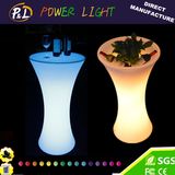 Lighting Plastic Rechargeable LED Furniture Illuminated Table