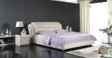 Modern Leather Soft Bed, Bedroom Furniture (6007)