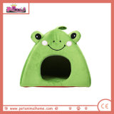 Lovely Frog Pet Bed in Green